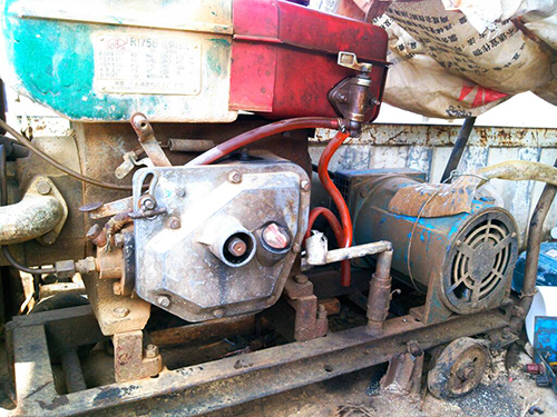 日土单杠柴油机发电机出租